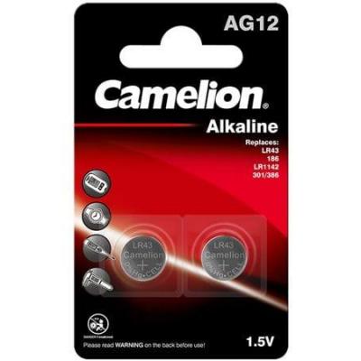 Pile bouton alcaline ag12 bp2 camelion
