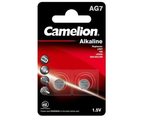 Pile bouton alcaline ag7 bp2 camelion