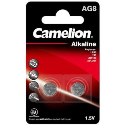 Pile bouton alcaline ag8 bp2 camelion